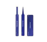 stedi Hobby Model Polishing Tools 3 PCS, Precision Glass Polishing Files #600-800 Grits, Anti-Slip Comfortable Grip for Gundam, Scale Military Model, 3D Resin Parts