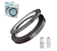stedi Hobby Precision Scribing Tape with Printed 1mm Scale Ruler, Self-Adhesive Masking Tape for Carving, Engraved Lines, Panel Line, Gundam & Scale Model(3mmx33m+6mm*33m/2pcs)