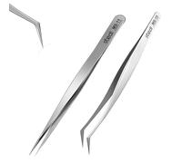Stedi Model Hobby Making Tweezers,Ultra-Precision Tweezers, 2PCS