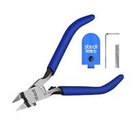 stedi Model Nipper, Ultra-Thin Double-Blades Nippers with Protective Case Model Hobby Making Tools for Gundam Repairing Plastic Model and Fixing