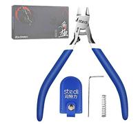 Stedi Model Nipper, with Ultra-Thin Single-Edge and Blade Case Plastic Model Tools for Gundam Repairing Plastic Model and Fixing, Blue