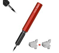 Stedi Model Scriber Chisel - Tungsten Steel Blades 0.1mm, For Scribing Lines, Engraving, Panel Lines, Resin, Red