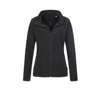 Stedman Active Women's FZ Fleece in Black | Size: XS Stedman Active Black XS
