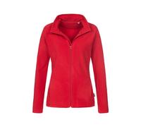 Stedman Active Women's FZ Fleece in Red | Size: XS Stedman Active Red XS