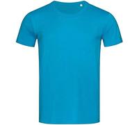 Stedman Apparel Men's Ben Crew Neck/ST9000 Premium Regular Fit Classic Short Sleeve T-Shirt, Hawaii Blue, X-Large