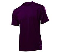 Stedman Apparel Men's Classic/ST2000 Regular Fit Short Sleeve T-Shirt, Purple (Deep Berry), X-Large