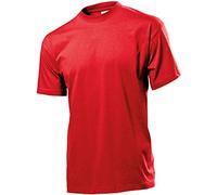 Stedman Apparel Men's Classic/St2000 T Shirt, Scarlet Red, L UK