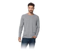 Stedman Apparel Men's Classic-T/ST2500 Regular Fit Long Sleeve T-Shirt, Grey Heather, X-Large