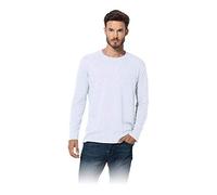 Stedman Apparel Men's Classic-T Long Sleeve/ST2500 T-Shirt, White, Medium