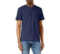 Stedman Apparel Men's Classic-T V-Neck/ST2300 Regular Fit Short Sleeve T-Shirt, Navy Blue, Large