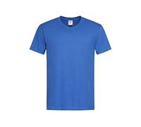 Stedman Apparel Men's Classic-T V-neck/ST2300 T-Shirt, Blue (Bright Royal), Medium