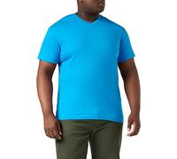 Stedman Apparel Men's Classic-T V-neck/ST2300 T-Shirt, Ocean Blue, Medium