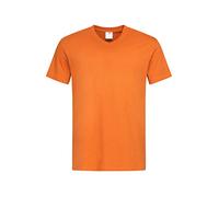 Stedman Apparel Men's Classic-t V-neck/St2300 T Shirt, Orange, XL UK