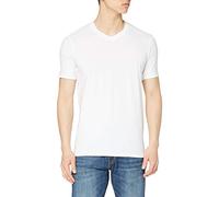 Stedman Apparel Men's Clive (V-Neck)/ST9610 Premium T-Shirt, White, X-Large
