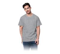 Stedman Apparel Men's Comfort-T/ST2100 Regular Fit Classic Short Sleeve T-Shirt, Grey Heather, X-Large