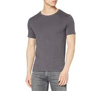 Stedman Apparel Men's Morgan Crew Neck/ST9020 Premium Slim Fit Classic Short Sleeve T-Shirt, Slate Grey, Large