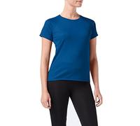 Stedman Apparel Women's Active 140 Raglan Plain Short Sleeve Sports T-Shirt, Blue (King Blue), 12 (Manufacturer Size:Medium)
