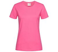 Stedman Apparel Women's Classic-t/St2600 T Shirt, Sweet Pink, 14 UK