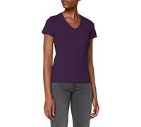 Stedman Apparel Women's Classic-T V-neck/ST2700 T-Shirt, Purple (Deep Berry), Size 16 (Size:X-Large)
