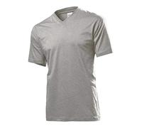 Stedman Classic V-Neck T-Shirt S M L XL XXL - Grey - M