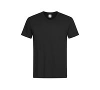 Stedman Classics Men's Stedman Classic V Neck Tee in Black | Size: Large Stedman Classics Black L