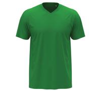 Stedman Classics Men's Stedman Classic V Neck Tee in Green | Size: Large Stedman Classics Green L