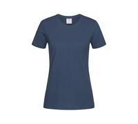 Stedman Classics Women's Stedman Comfort Tee in Navy | Size: Large Stedman Classics Navy L