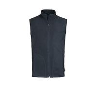 Stedman Mens Active Fleece Gilet Navy Blue L