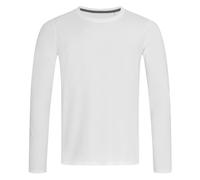 Stedman Mens Plain Cotton Elastane Long Sleeve Crew Neck Tee T-Shirt Tshirt