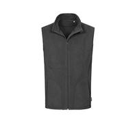Stedman ST5010 Mens Active Fleece Gilet Grey Steel M