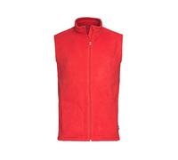 Stedman ST5010 Mens Active Fleece Gilet Scarlet Red XL