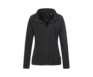 Stedman ST5100 Womens Active Fleece Jacket Black Opal L
