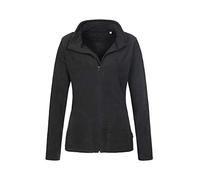 Stedman ST5100 Womens Active Fleece Jacket Black Opal M