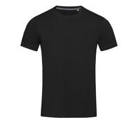 Stedman Stars Men's Clive Crew Neck Tee in Black | Size: Medium Stedman Stars Black M