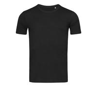 Stedman Stars Men's Morgan Crew Neck Tee in Black | Size: Medium Stedman Stars Black M
