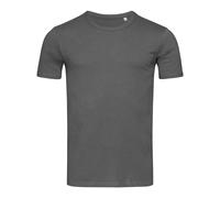 Stedman Stars Men's Morgan Crew Neck Tee in Grey | Size: Medium Stedman Stars Grey M