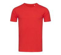 Stedman Stars Men's Morgan Crew Neck Tee in Maroon | Size: Large Stedman Stars Maroon L