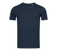 Stedman Stars Men's Morgan Crew Neck Tee in Mid Blue | Size: Large Stedman Stars Mid Blue L