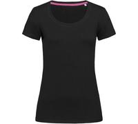 Stedman Stars Women's Stedman Claire Crew Neck Tee in Black | Size: XL Stedman Stars Black XL