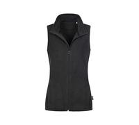 Stedman Womens Micro Fleece Gilet Black S