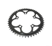 Steel 2mm Chainring 52T 110BCD Easy Install | 2mm thick steel plate, construction, prevents chain drop, smooth shifting, long wear life