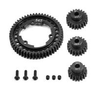 Steel 54T Spur Gear Main Gear with M1 18T 20T 22 Motor Pinion Gear Set RC Parts for TRAXXAS 1/5 X-Maxx, 1/7 XO-1, 1/10 Maxx, 1/10 E-REVO 2.0 VXL RC Car
