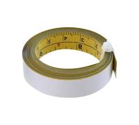 Steel Adhesive Measuring Tape Peels & Stick Double Scale Metric/Imperials Ruler for Woodworking and Projects SelfAdhesive Measuring