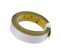Steel Adhesive Measuring Tape Peels &Stick Double Scale Metric/Imperials Tape Ruler For Woodworking And Projects Right To Left Reading
