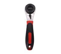 Steel Adjustable Ratchet Wrench with Ergonomic Dual-Colour Handle, 6-22 mm Metric Range, Quick-Release Mechanism for Home & Garage