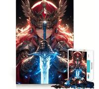 Steel And Savior Jigsaw Puzzles 1000 Piece for Teenagers Enhance Memory Leisure Time Solid Cut Santa Wish Item 38x26cm