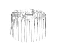Steel Anti Gnawer Drain Cover Curved Meshing Design Easy to Clean Pipe Guard Strong for Bathroom Kitchen Defense Anti Bird Sewer Protector