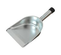 Steel Baking Scoop - Polished Metal Flour Shovel, Food-Grade Stainless Steel Construction | Ergonomic Long Handle Design, Reduces Spill & Fast Flour Transfer, Ideal for Home Bakers & Artisan Kitchens