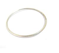Steel Bangles for woman,Silver Kada/Bracelet,Punjabi sikh,kada Internal Diameter 5.2 cm to 7.2 cm Thickness 0.3 cm, 7.1 cm, Stainless Steel, no gemstone