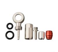 Steel Banjo Brake Hose Connector Set for SRAM Level RED HRD, ETAP S900 and Elixir - Includes Sealing Rings & Oil Needle